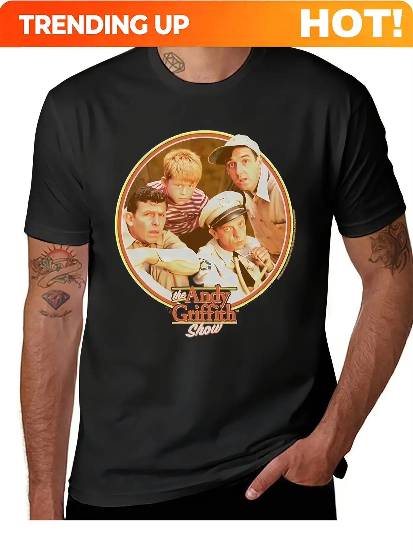 Andy griffith tee-AliExpress