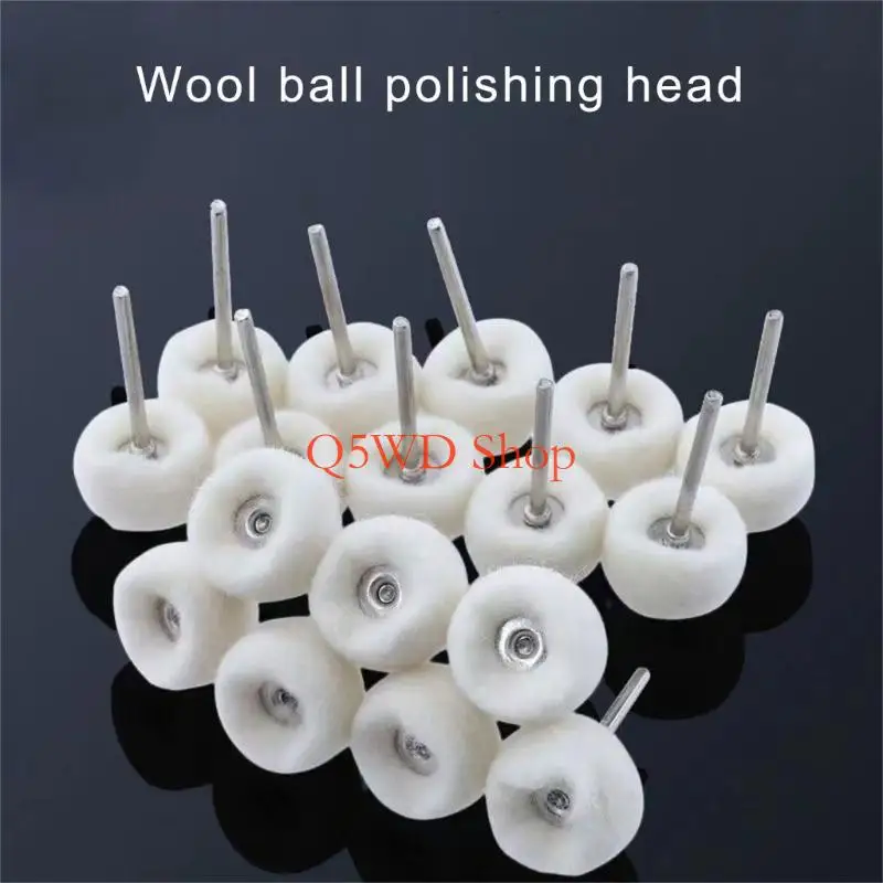 Q5WD Professional Wool Buffing Tip Polishing Wheel For Rotary Tool Smoothing Surfaces