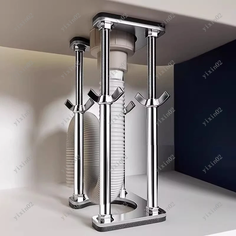 

Undermount Sink Support Bracket Adjustable Support Rod for Kitchen Sink Fixing