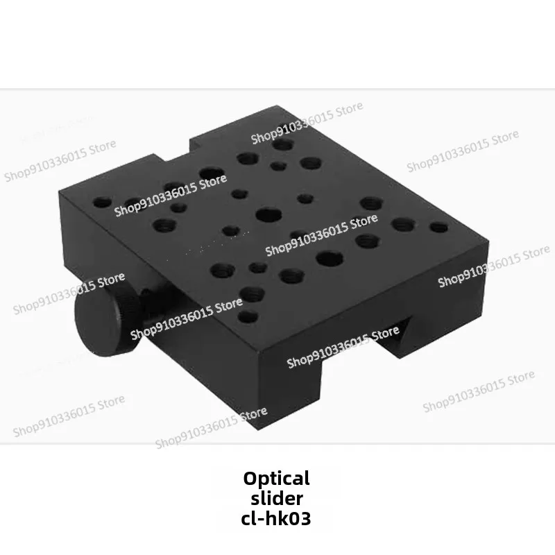 Optical Slider 03 Slide Rail Stage Coaxial Linear Movement Optical Tool Seat Guide Rail Manual Slider Dovetail Groove