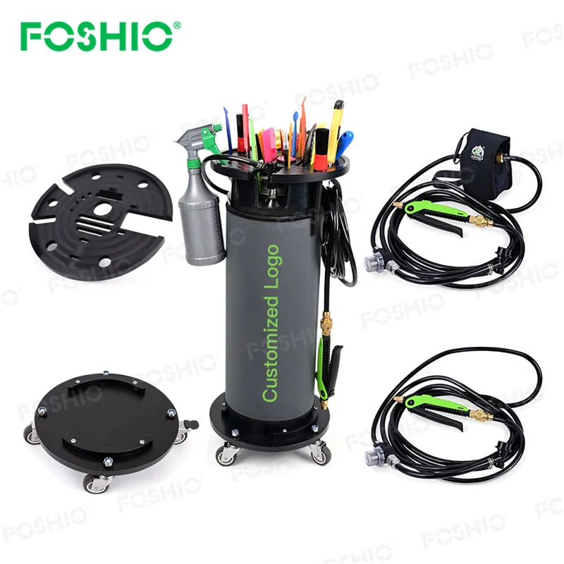 Foshio Commercial High Pressure 5 Gal Stainless Steel Pressure Sprayer WindowTint Keg Car Vinyl Wrap Tool