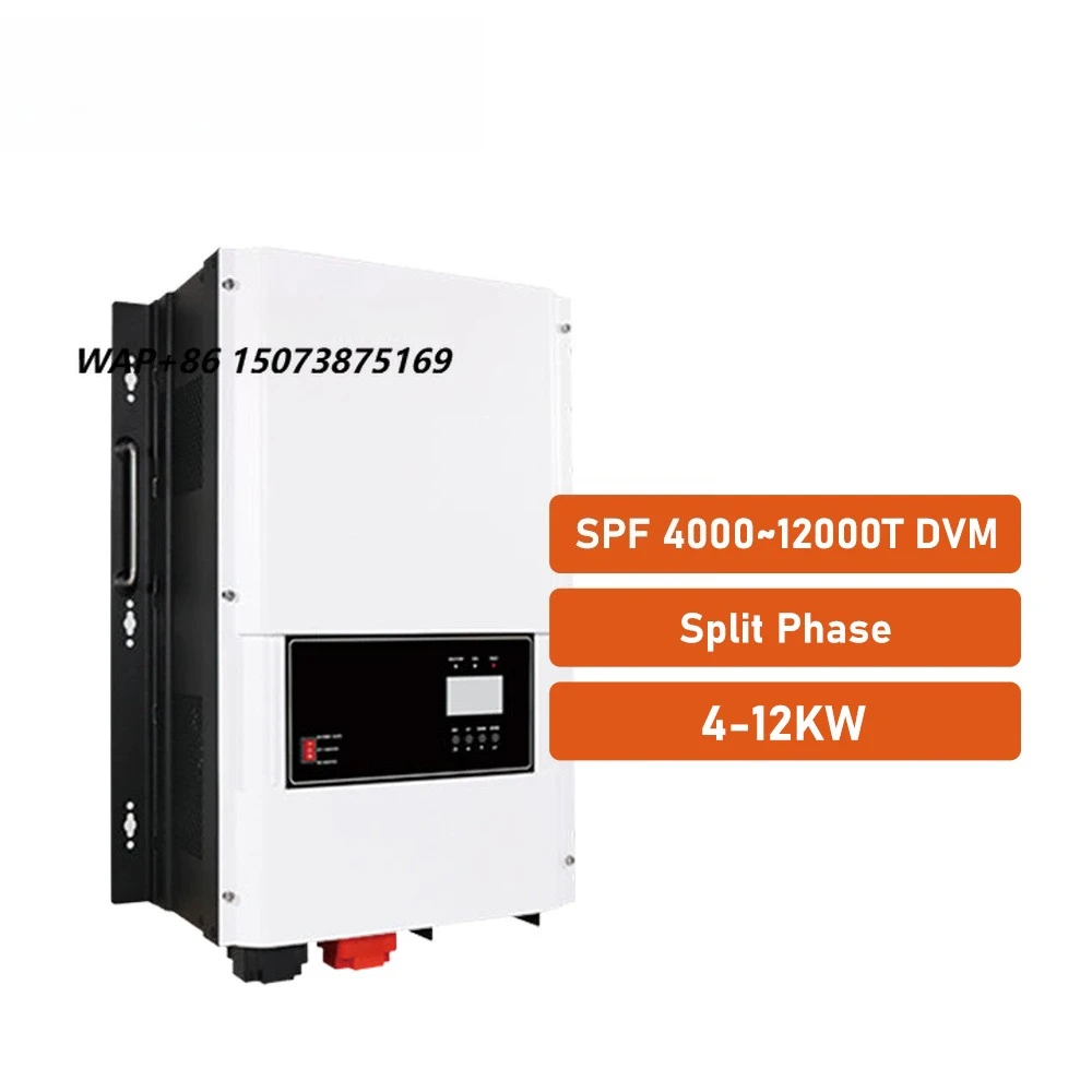 ISPF 12000T DVM Split Phase Solar Inverter 4Kw 6Kw 12Kw 18Kw Off Grid Inverter
