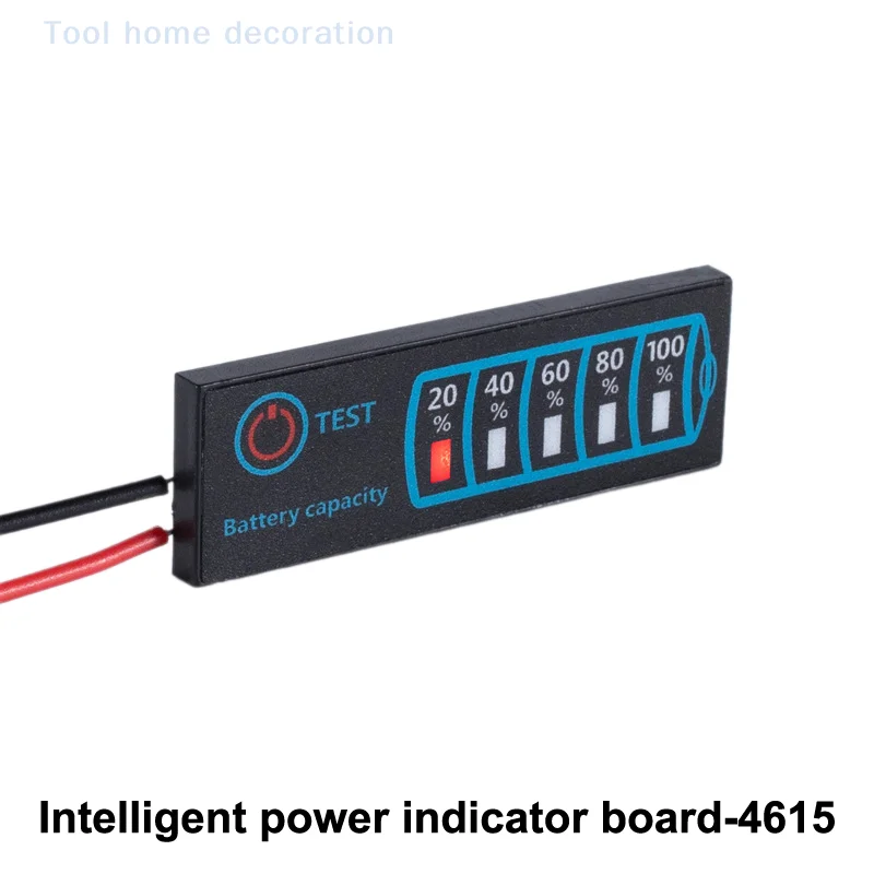 DC5V-30V Battery Level Indicator Ternary Lithium Battery Lead-Acid Battery Capacity Display Tester Universal Power Indicator