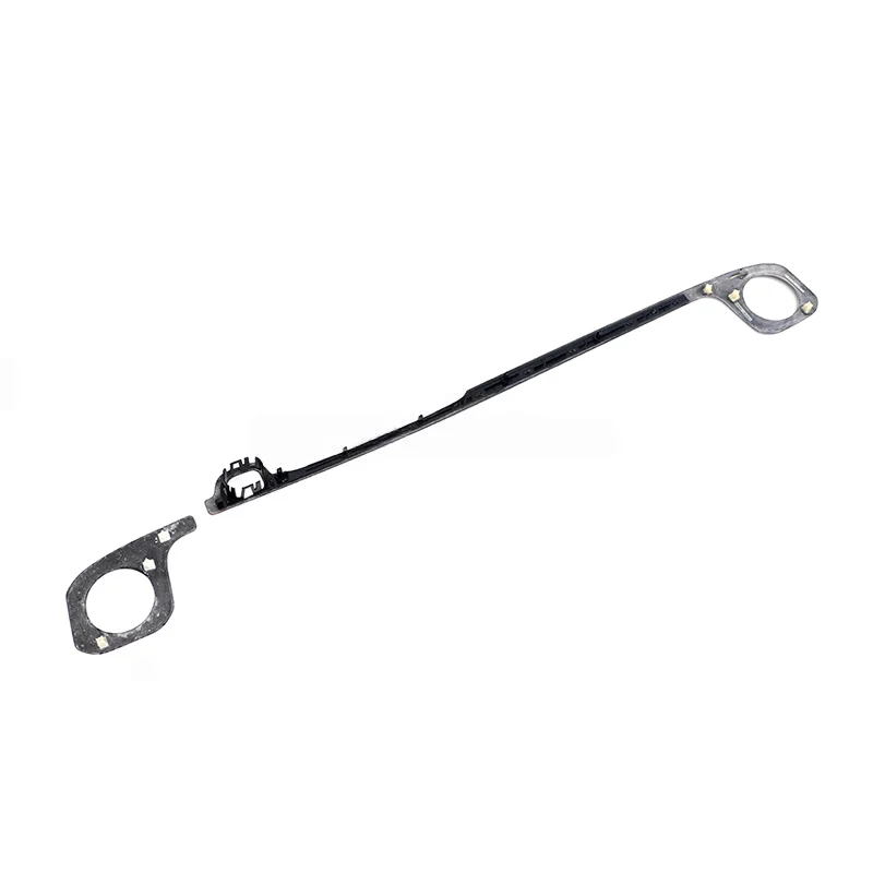 W464 Interior Trim Dry Carbon Fiber Central Control Cover Plate Kit Instrument Panel Decoration for Left Hand Drive Car