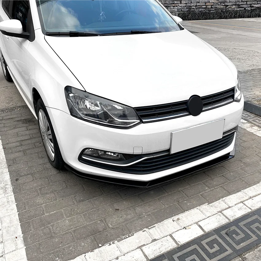 

For 2011 -2018 VW Polo MK5 6R/6C ABS Front Bumper Diffuser Lip Splitter Accessories Body Kit