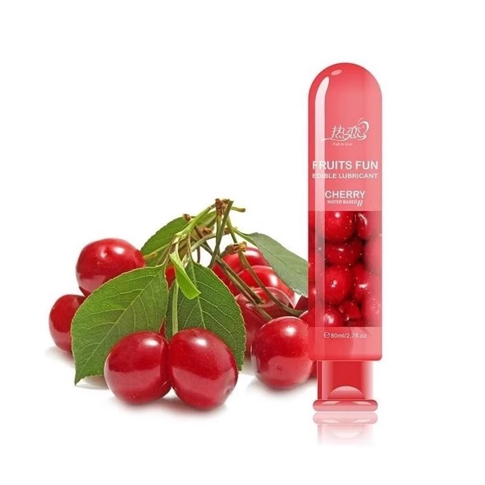 Edible Lubricant Strawberry Flavor Lubricant For Lube Water Based Lubricant Oral Anal Masturbation Vagina Orgasm Gel