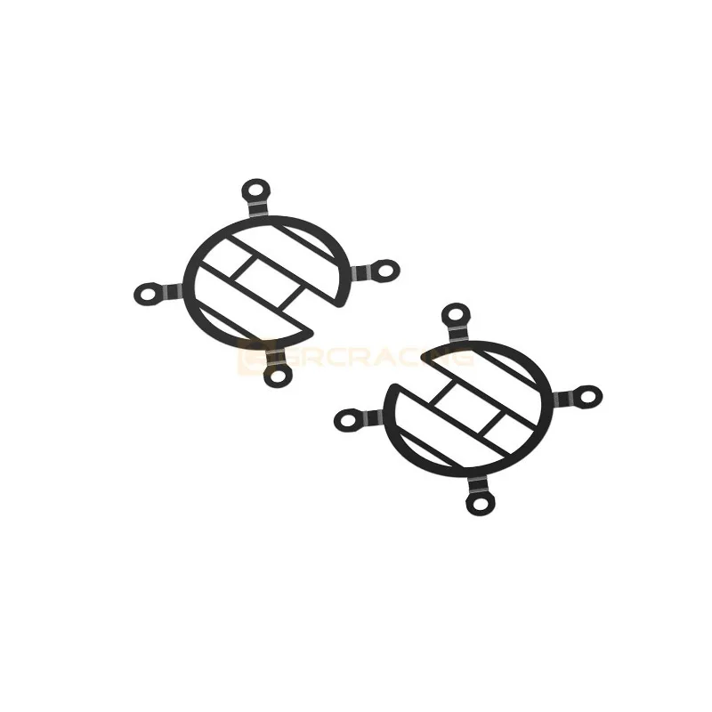 1/18 Stainless Steel Front Lampshade Protection Net for TRX4M Bronco Upgrade Option Parts #G179NS/NB