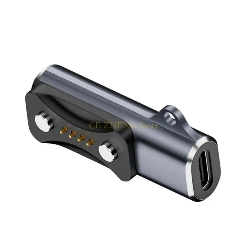 E56B 보안 연결된 Vantagev 3 용 인체 공학적 자기 충전 헤드 어댑터