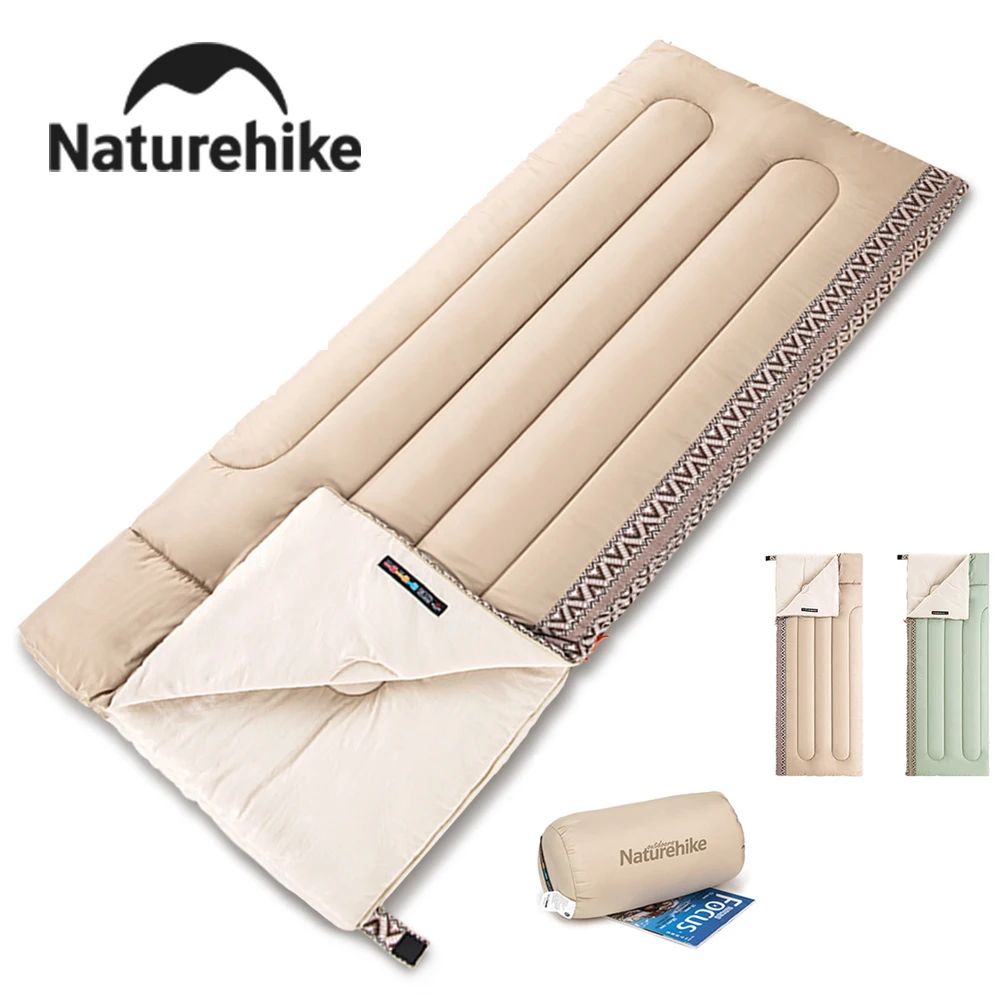 

Спальный мешок Naturehike L150 Сверхлегкий портативный хлопковый спальный мешок, летний спальный мешок, уличный спальный мешок для кемпинга