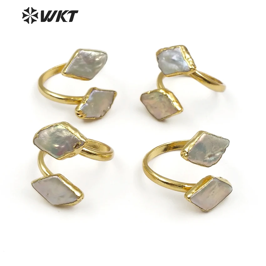 

WT-R326 WKT beautiful style pearl Ring nice forwomen Party noble Style ring Women's Pearl Ring Jewelry