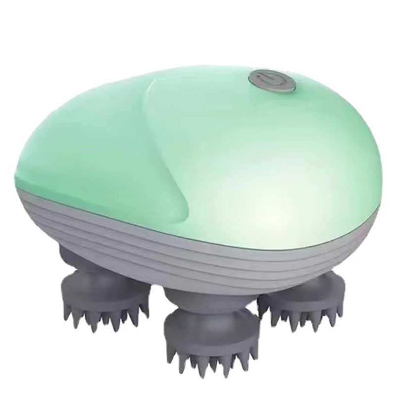 AYMR-Electric Pet Cats Massager for Dog Body Scalp Head Relaxing Shoulder Neck Health Care Massage-Green