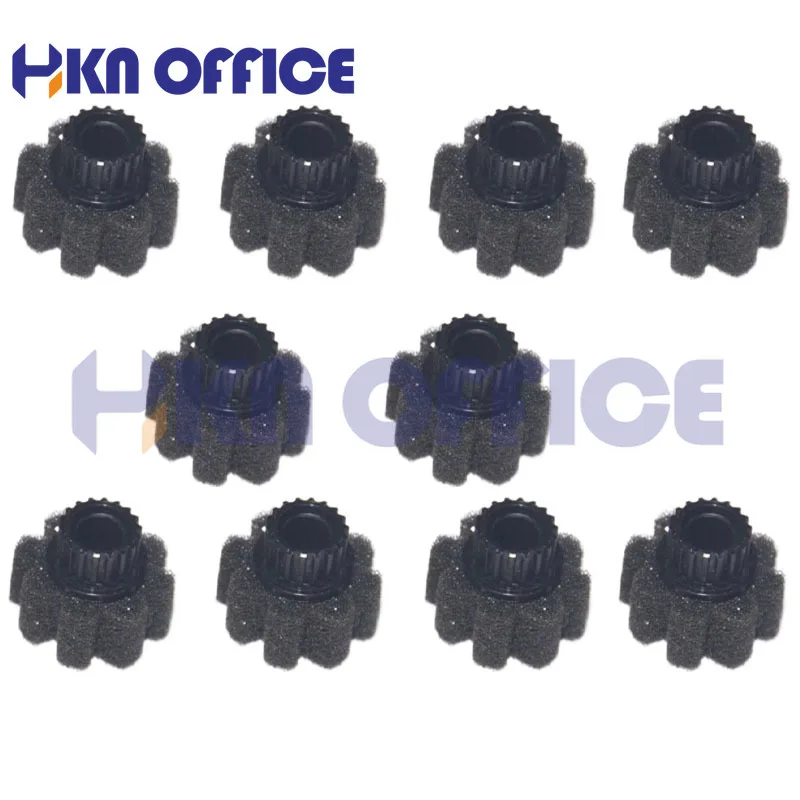 10pcs Sponge Gathering Roller  B830-3503  Fit support for  Ricoh 5500 6500 7500 6000 7000 8000 6001 7001 8001 1075 2075 9000 110