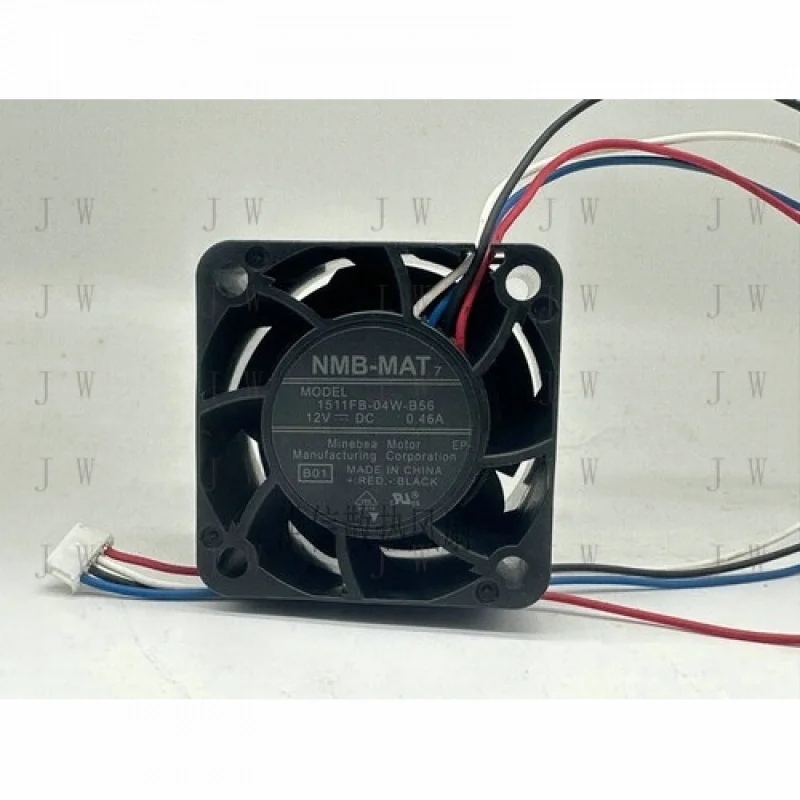 

DDZ FOR NMB-MAT Fan 1511FB-04W-B56 DC12V 0.46A 3828 38*28MM 3 pin cooling fan