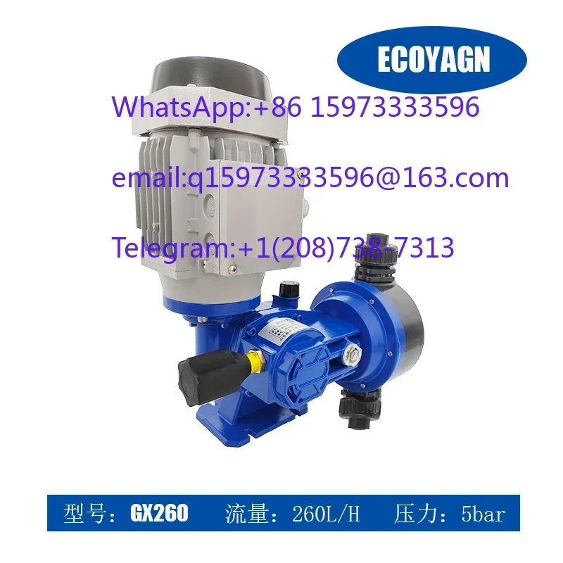 New Metering Pump and Diaphragm Dosing Pump for Chlorine Dioxide Generator with Adjustable Flow for Industrial Applications