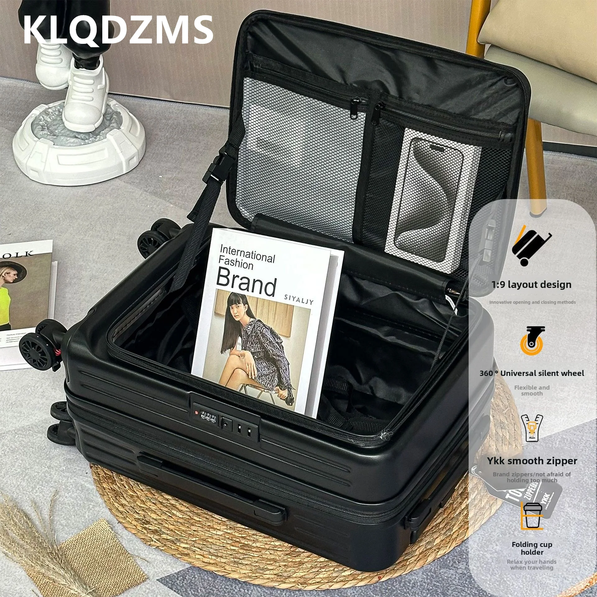 KLQDZMS New Luggage 20 Inches Boarding Box 22