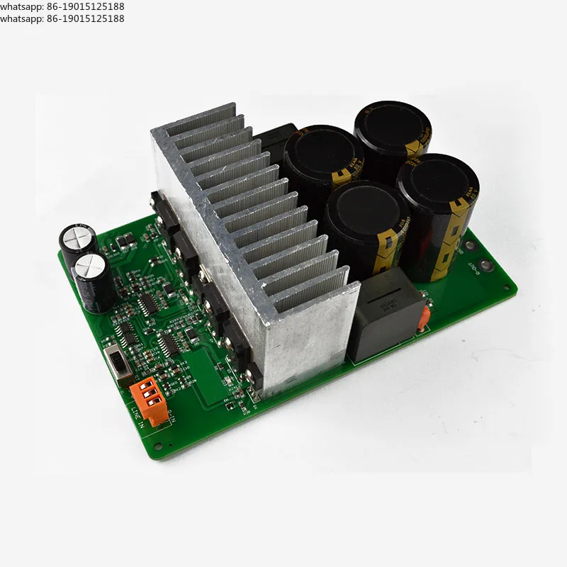 Iraud2000 home hifi stage irs2092 high power 2000W professional class D digital power amplifier board