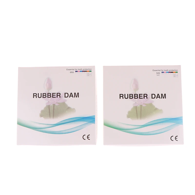 36/54 Blatt/Set Zahn gummi Damm Blatt Natur latex Gummi Barriere Dämme Dental materialien für die Zahn aufhellung