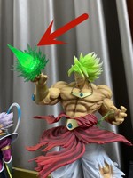 50CM Dragon Ball Breaking Circle Broly Figure JT Statue Brother Super Saiyan GK Statue Model Ornament Boy Gift