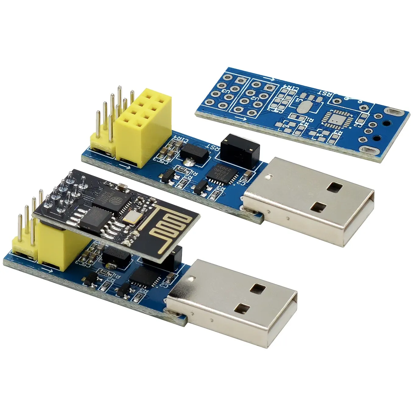 ESP8266 ESP-01/ESP-01S WIFI Module Adapter Download Debug FOR ST-Link Kit IDE USB to ESP8266 ESP-01s DIY Kit for Arduino