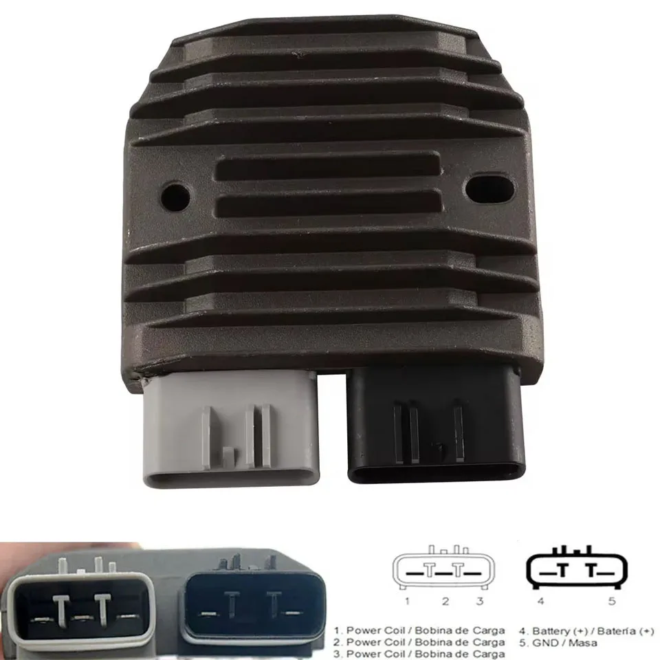 ل Can Am Spy r GS Roadster 990 2008-2009 Spy r RS Roadster 990 2010-2012 منظم جهد الدراجة النارية المعدل #2