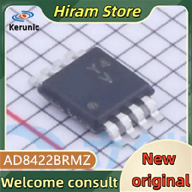 

2PCS Y4V New and original AD8422BRMZ AD8422BR AD8422B AD8422 8422