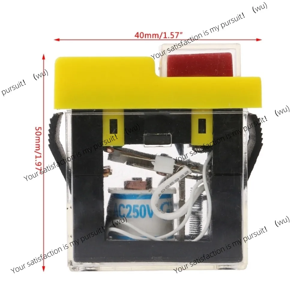 250V 6(4)A Waterproof Machine Saw Cutter Drill On Off Switches Electromagnetic Switch KJD6 5E4 Undervoltage Power OFF Protective