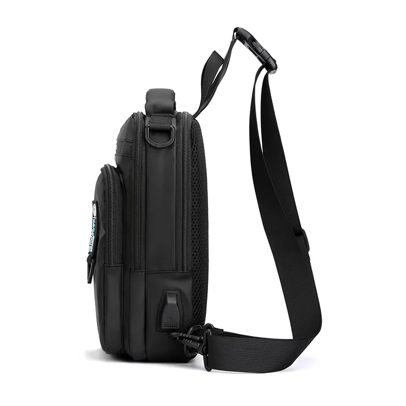 HVTIL borsa a tracolla impermeabile in Nylon tattico borsa piccola borsa a tracolla funzionale da uomo per uomo Bolsas Travel Gym Sport Backpack