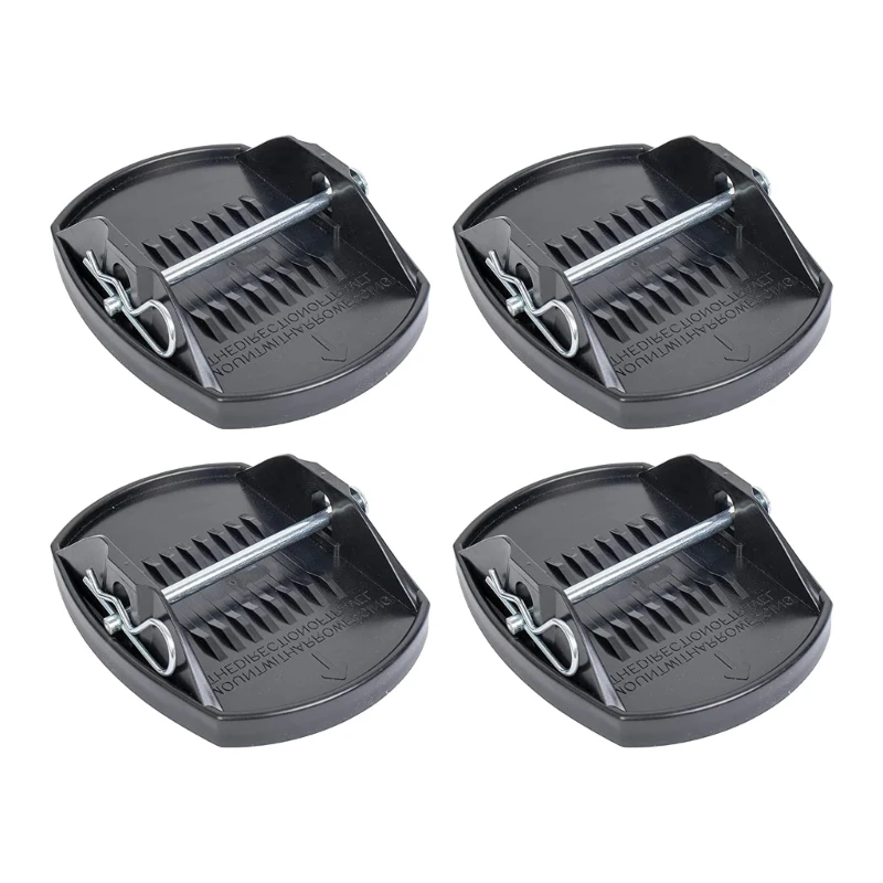 Wohnmobil-Wagenheber-Pads-Set, hohe Tragfähigkeit, rutschfestes Design, faltbar – Detail 8