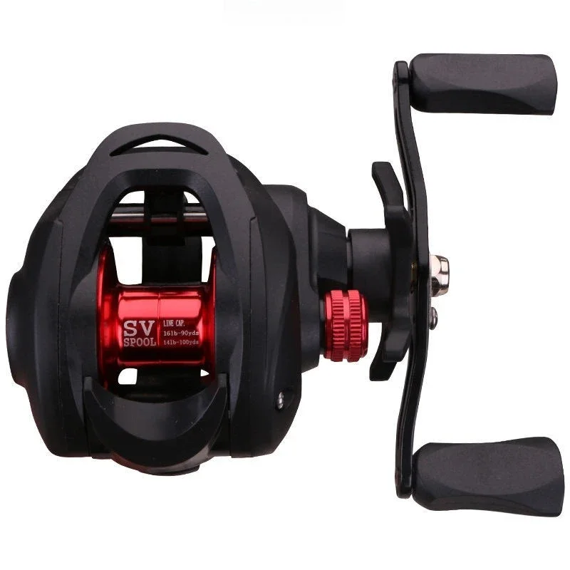 Carrete Baitcasting Daiwa Negro – Lanzamiento lejano y bobina profunda - imagen 2
