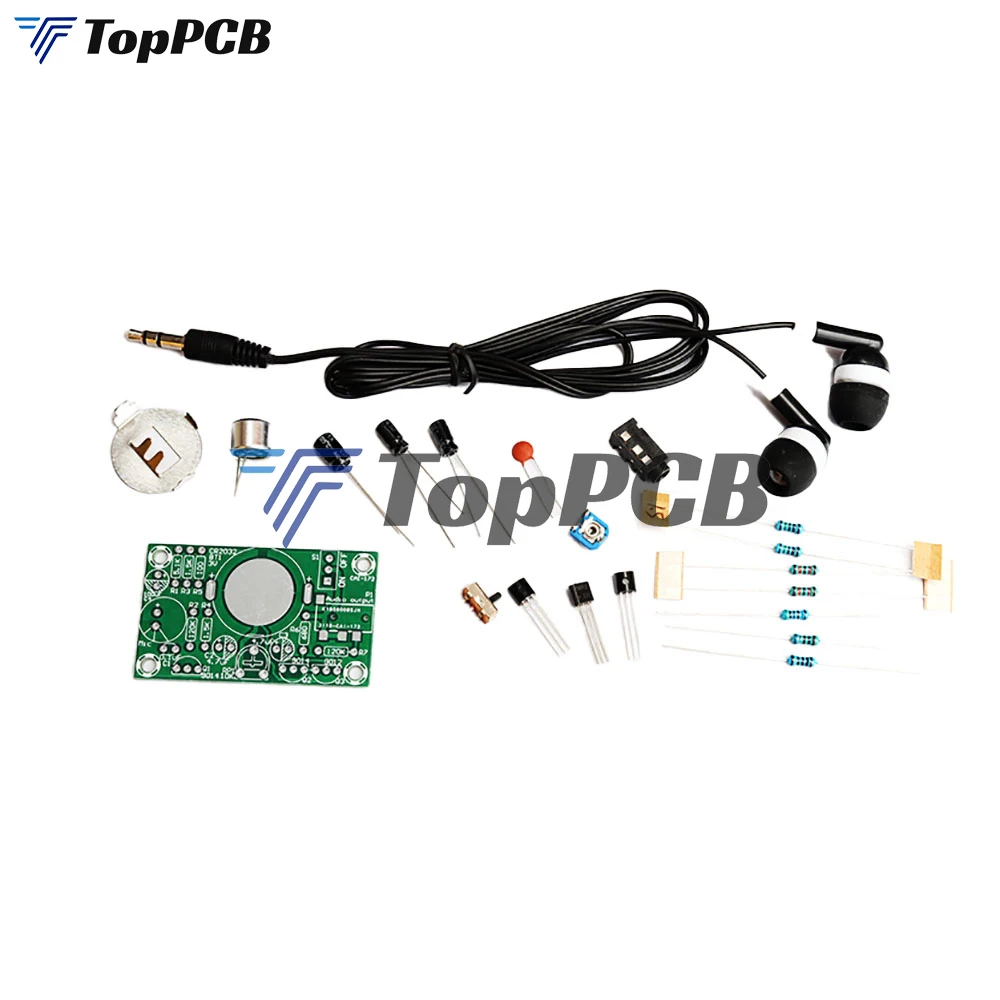 Hearing Aid DIY Kit Audiphone Audio Amplifier Board School Laboratory Lap Education Trainning Exercise Electronics DIY Module