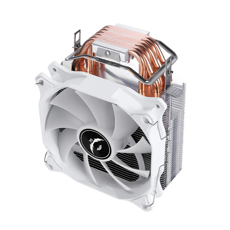 Refroidisseur CPU efficace pour PC, ventilateur 120mm, 6 caloducs, adapté à l'installation de lincome 2011 2066x79x99 2099 e5 e3 AMD refroidi par air