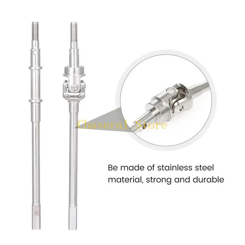 E7CE Metall vordere Heckwelle für 1/10 Axial SCX10 II RC Car Crawler Ersatzteile