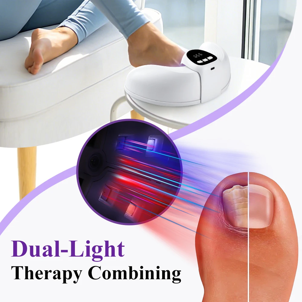 

New Remove Fungal Nail Laser Device Repair Toenail Fingernail Treatment Lamp Anti Fungus Onychomycosis Phototherapy Machine