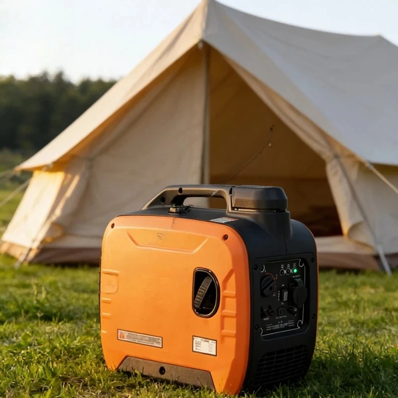 Dynamo Compact  Electric Dual Purpose Single Phase Mini Outdoor Camping Emergency Kilowatt Generator