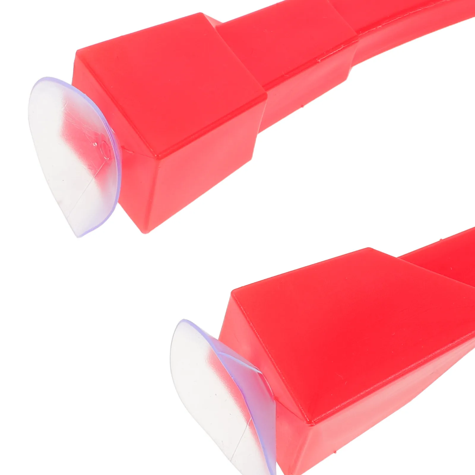 1Pair Motorcycle Devil Horns Red Removable Suction Cup Decoration Halloween Party Ski Bike Accessories Novelty Horn
