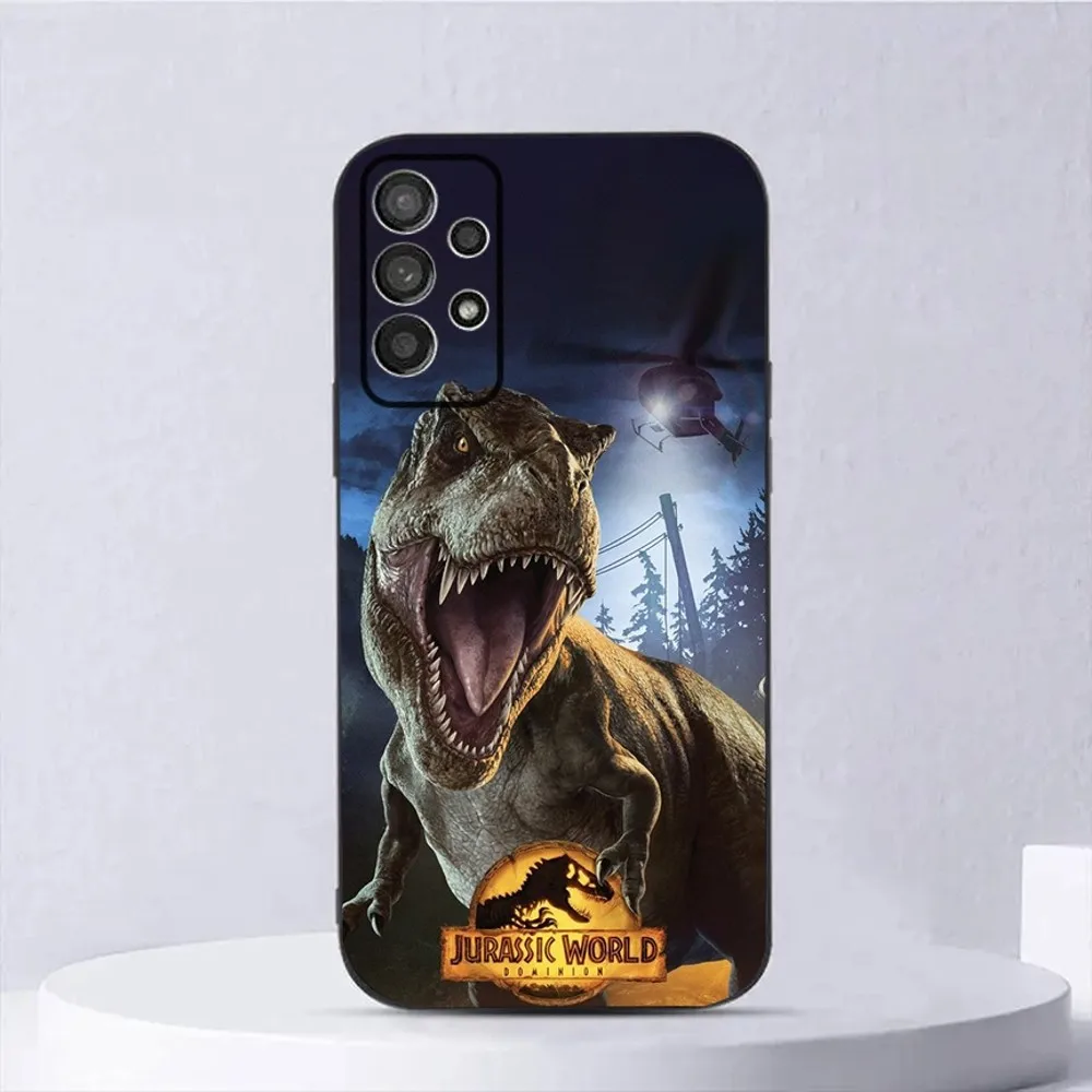 J-Jurassic Park Dinosaur World Phone Case For Samsung Galaxy A13,A21s,A22,A31,A32,A52,A53,A71,A80,A91 Soft Black Shell