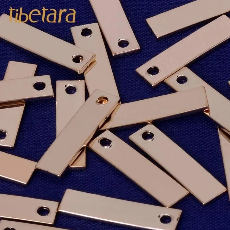 

Name necklace,Personalized Stamping Blank Bar, Ready to stamp, Jewelry Supply, letter charms,About 35.1*7.3mm