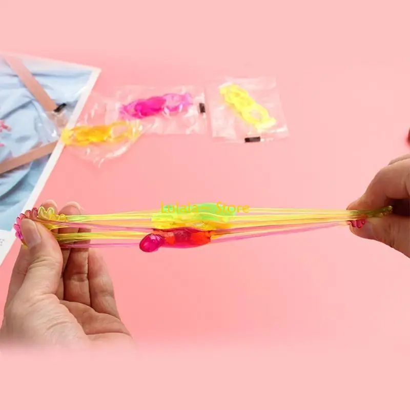 Y4QA Ejecting for Frog Finger Toy TPR Figurine for Autistic Kids Family Acti