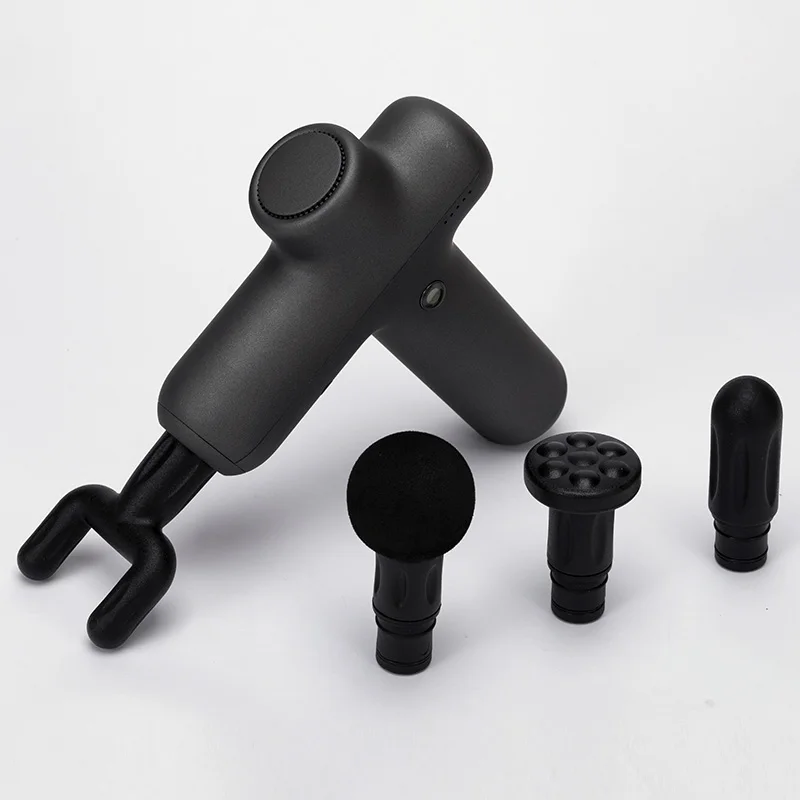 Massage Gun with Brushless Motor, 5-Speed, 4 Attachments, Deep Tissue Muscle Relaxation, Full Body Pain Relief, Quiet Operation