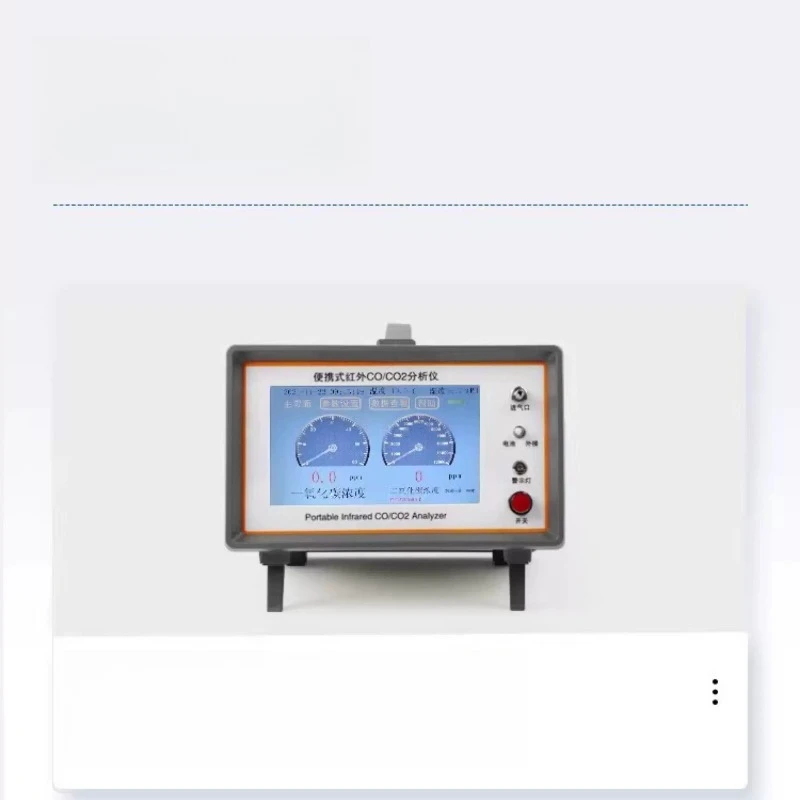 Gas analyzer: carbon monoxide and carbon dioxide analyzer