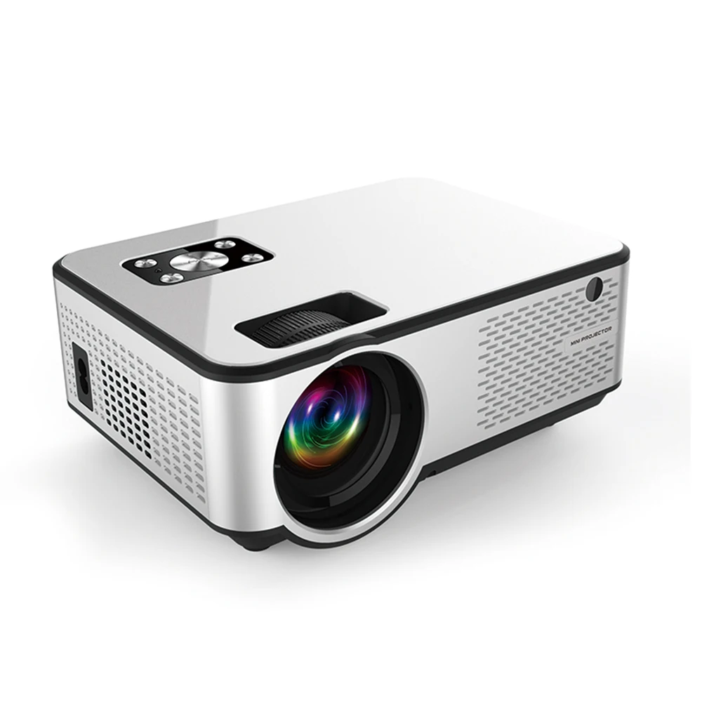 C9 Mini Portable Movie TFT LCD Home Theater Projector, 720p Supported Compatible With TV Stick Video Games