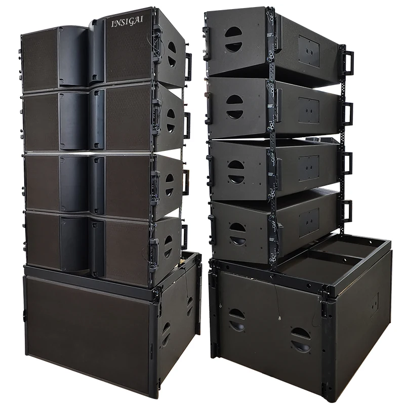 Professional Audio Equipment Large Scale Performances For Outdoor Concert Stage Dual 10 12 Inch Line Array Speakers