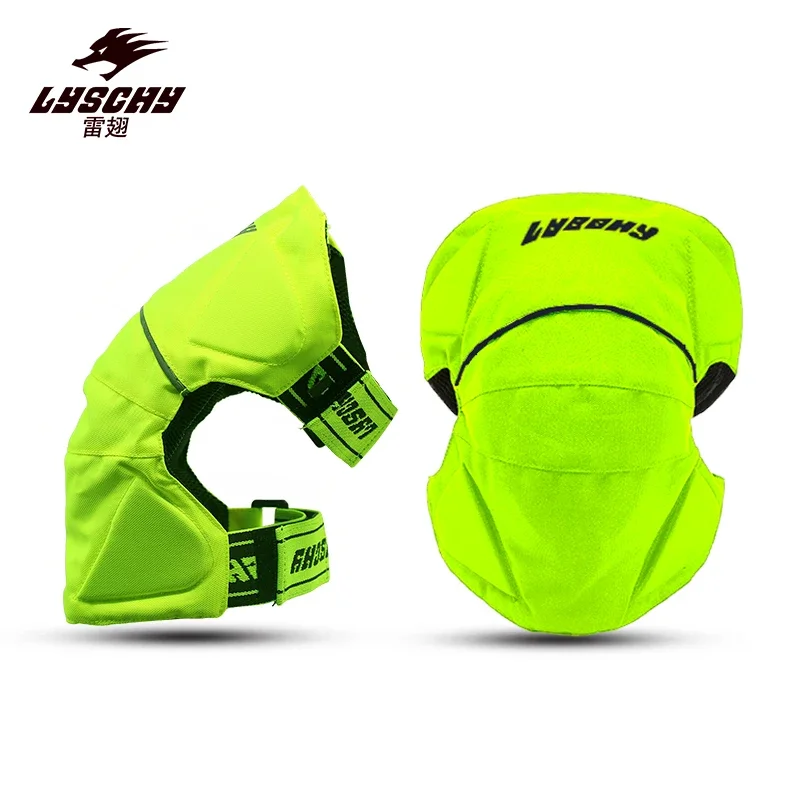 LYSCHY Outdoor Sports Cycling Knee Protector MTB Bike Motorcycle Accessories Protective Gear Motorcycle Riding Knee Brace