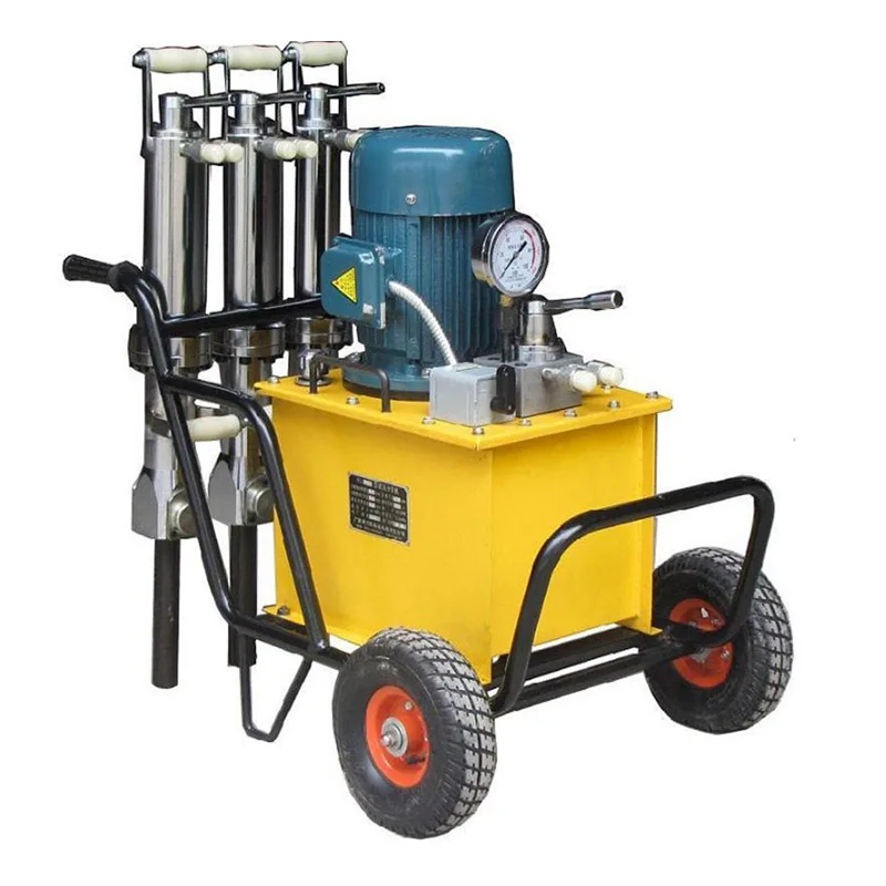 

Hydraulic rock splitting machine for rock splitting hydraulic