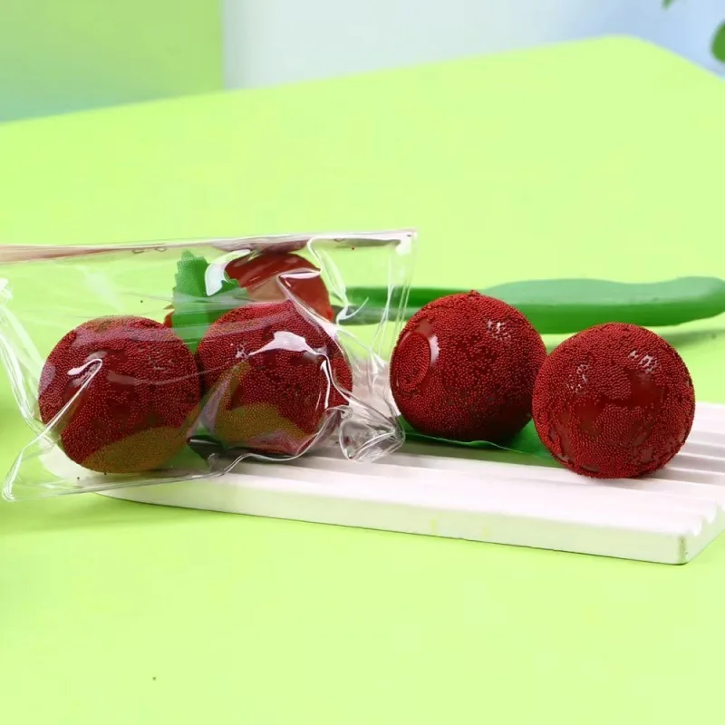 Niedliche Mini-Frucht simulation Pflaumen quetschen Spielzeug weich langsam zurückprallen sensorischen Schleim fühlen Zwang Spielzeug Kinder Stress abbau zappeln Spielzeug