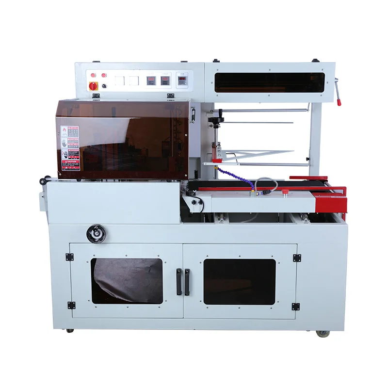 Automatic heat shrinkable film packaging machine L-type sealing and cutting machine