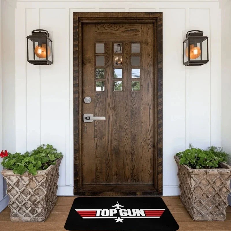 Maverick Film Top Gun Entrance Doormat Home Decoration Anti-Slip Bedroom Floor Mat Kitchen Balcony Rugs Welcome Front Door Mat