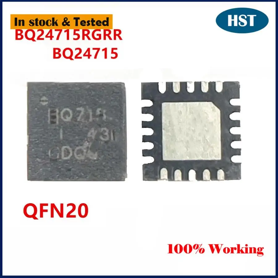 5PCS/LOT New BQ715 BQ24715RGRR PQ715 BQ24717 BQ717 BQ24717RGRR IC Chip