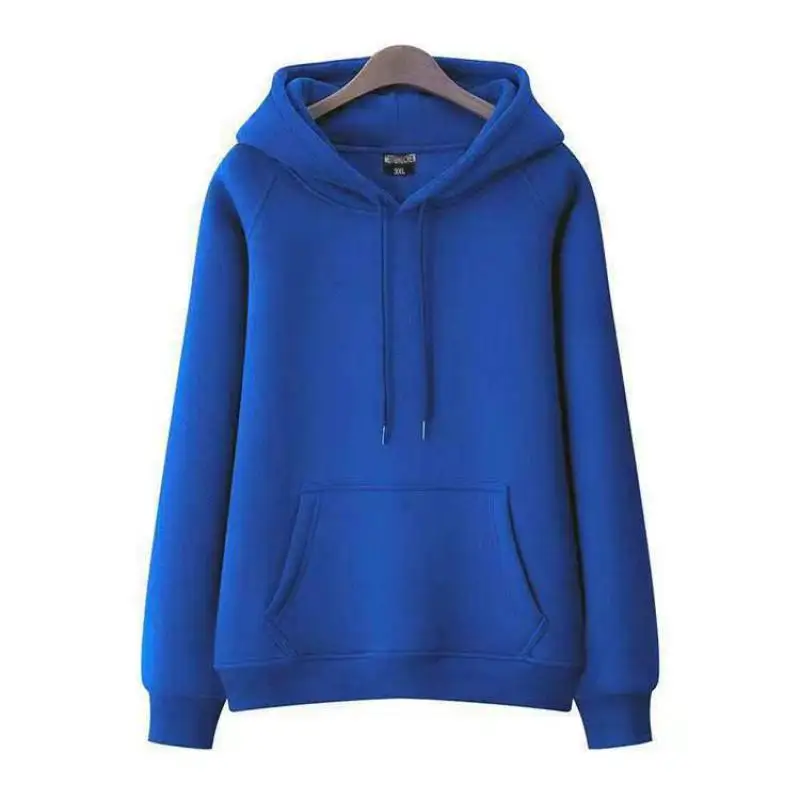 100 Cotton Double Layer Hat Raglan Sleeve Hoodies Sweatshirt Women New Solid Color Pullover Loose Spring Autumn Hooded Jacket