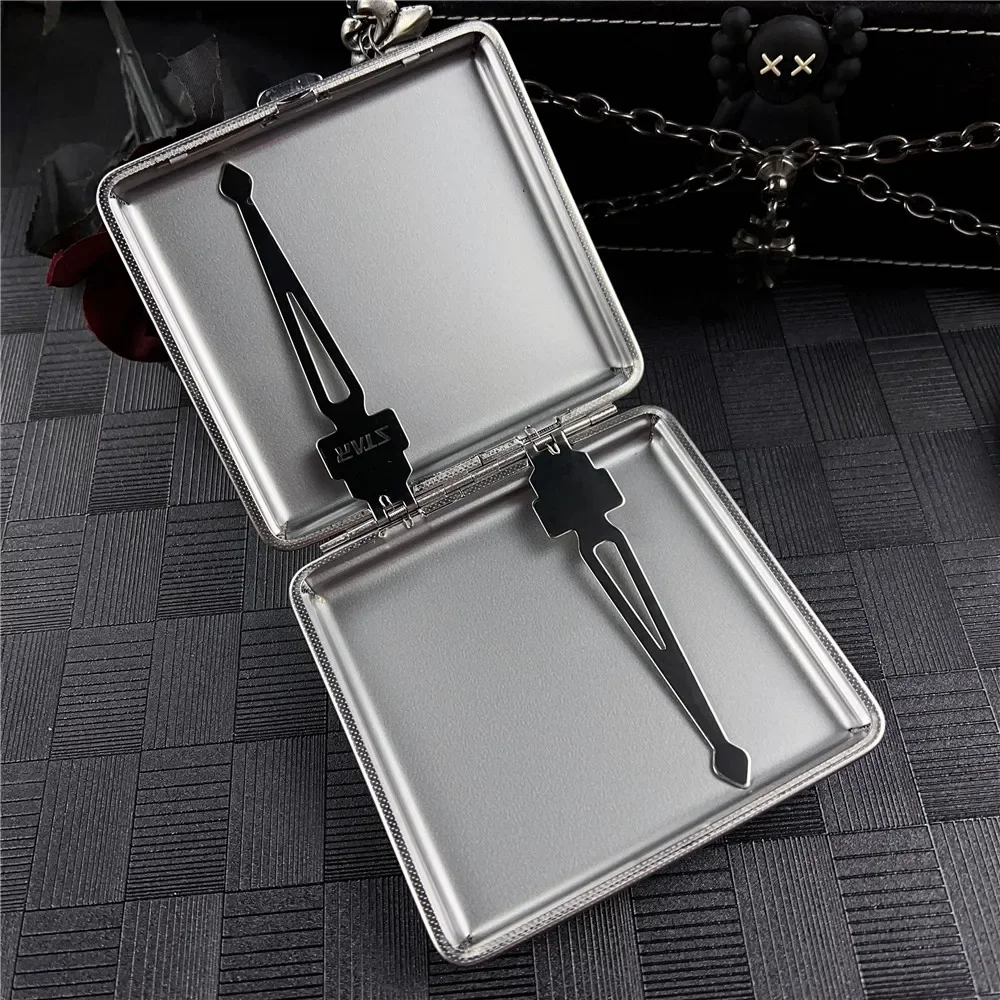 Metal Scorpion Leather 20pcs Cigarette Case Dark Style Lighter Gift Box Creative Personalised Automatic Cigarette Case